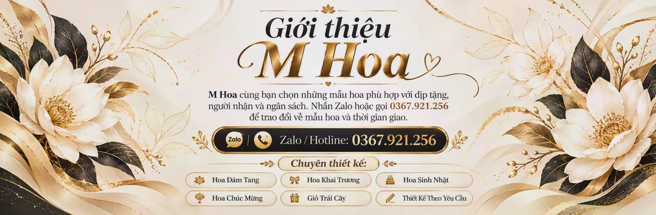 Ảnh bìa Shop hoa tươi Phường Trấn Biên Đồng Nai - Gói ghém những lời muốn gửi
